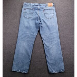 LEVIS 541 Jeans Mens 40x29 (Tag 42x30) Athletic Taper Medium Wash Stretch Denim